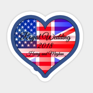 Royal Wedding 2018 Megan and Harry Sticker